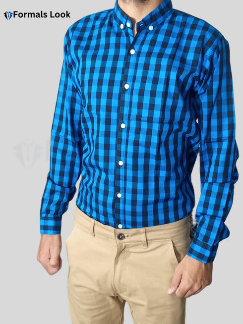 Casual Shirts Zinc Deep Check